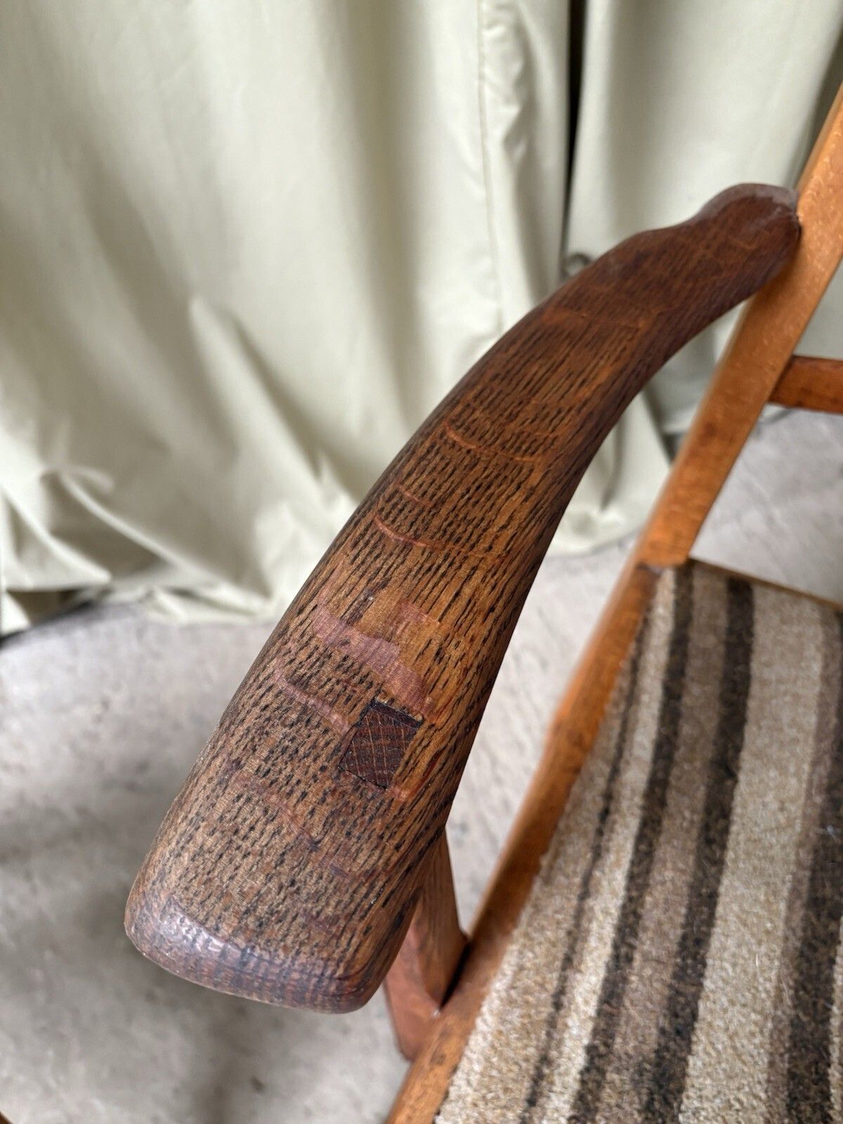 Vtg Early Mid Century Set Of 2 Ercol Penn Carver Armchairs Dining Chairs R1061 photo vintage