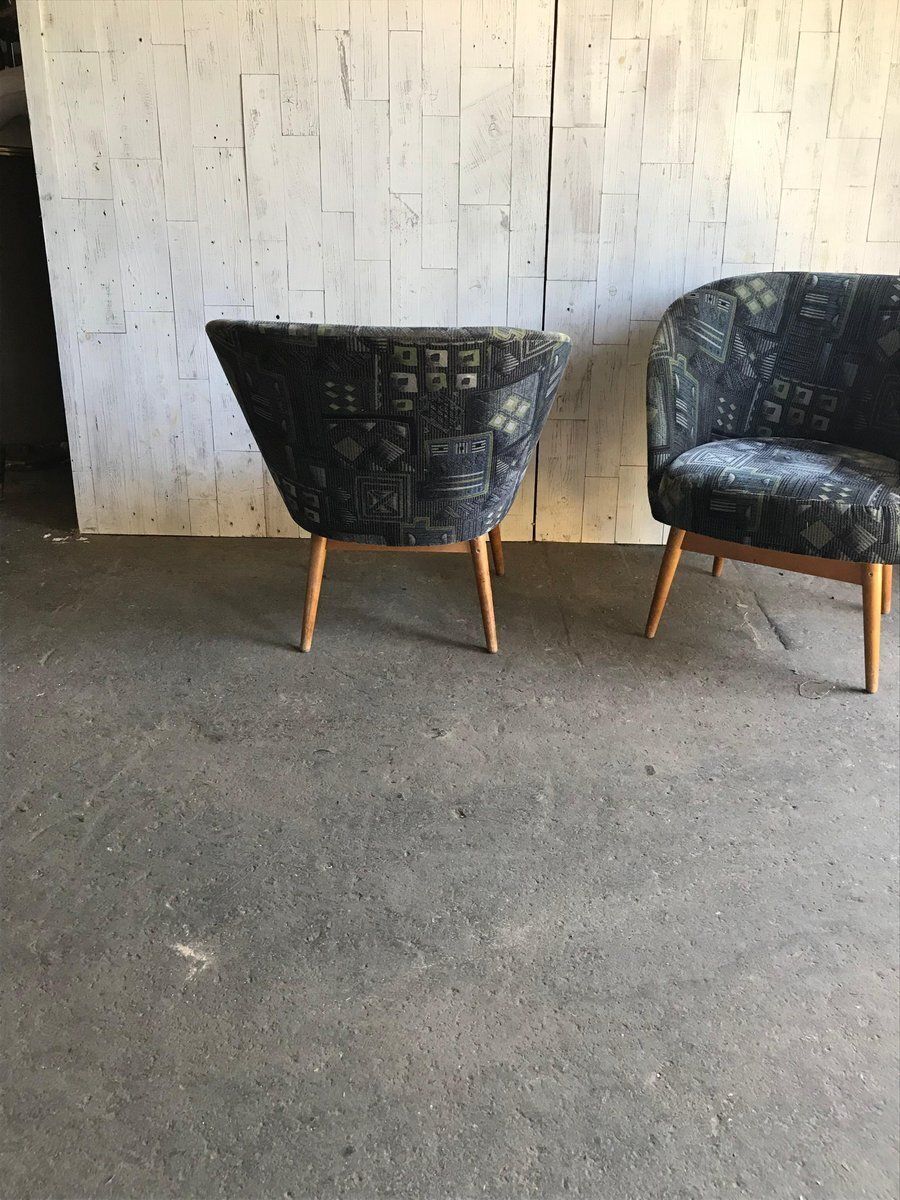 Set Of Mid Century Lacquered Lounge Chairs From Arts & Crafts Company, 1960s photo 1714.0