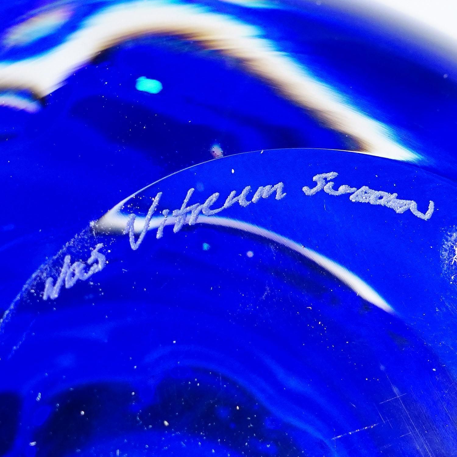 Unique Ariel Vase By Mikael Kenlind For Vase Vitreum Sweden photo vinterior