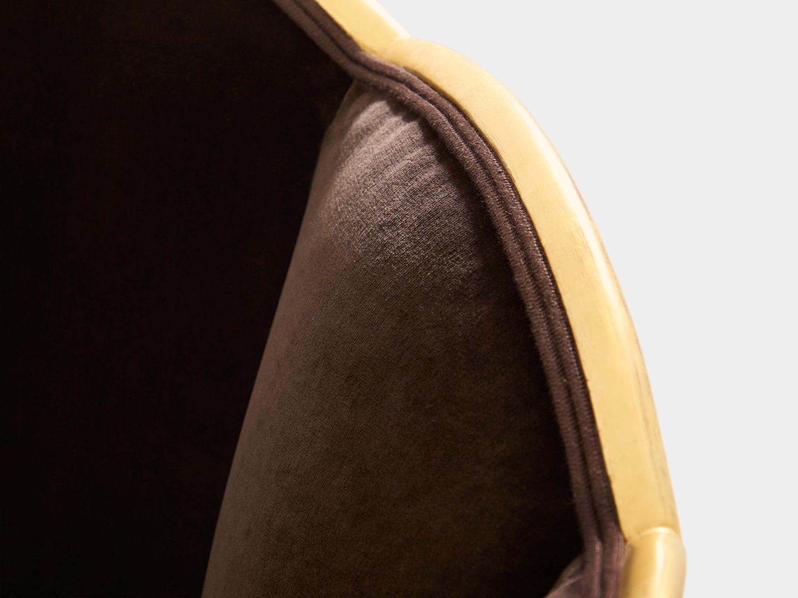 Fauteuils Clématite en bois doré et velours brun, par Maurice Dufrène, vers 1925 photo buy