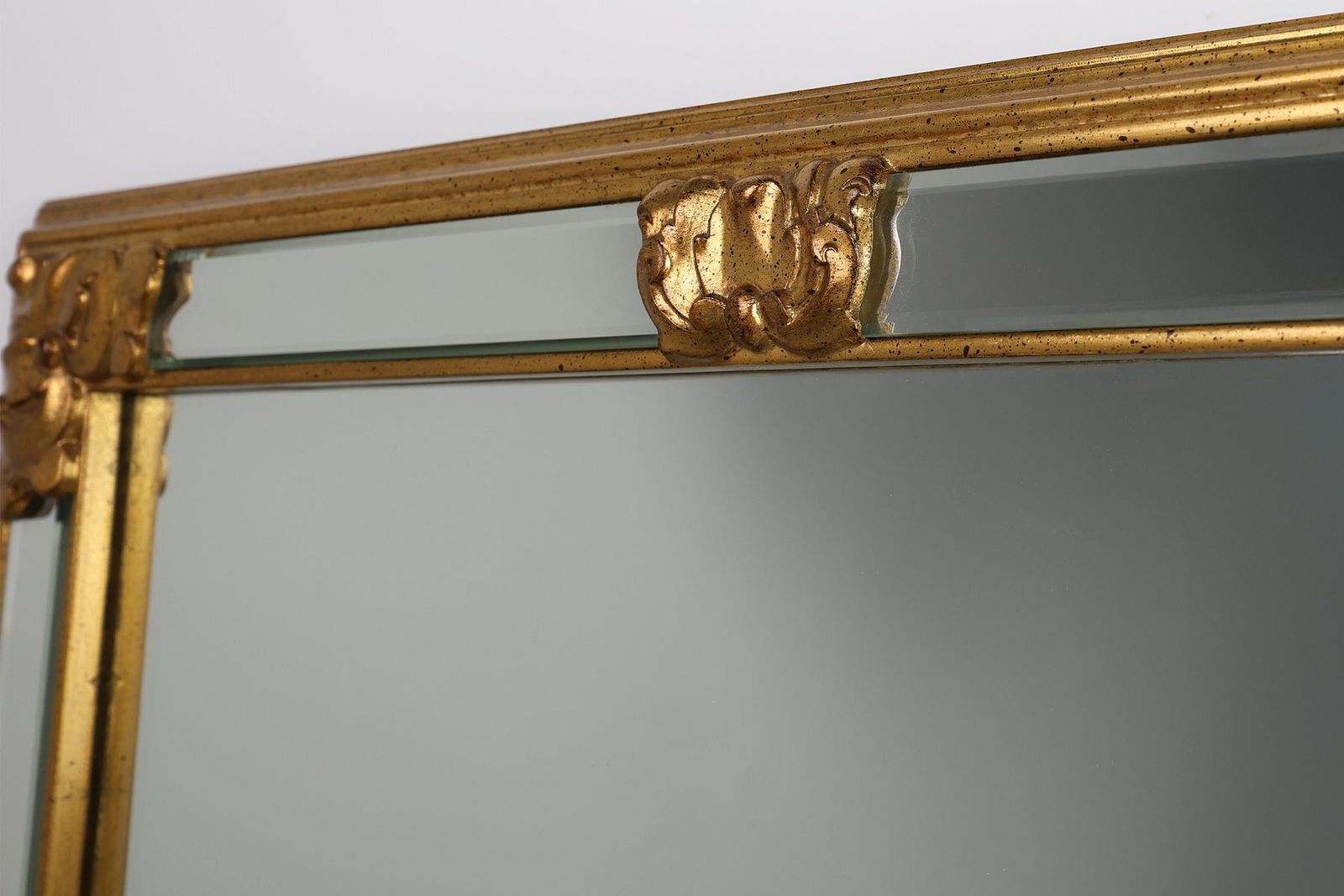 Ornamented Mirror From Deknudt, Belgium, 1950s photo Home Decor