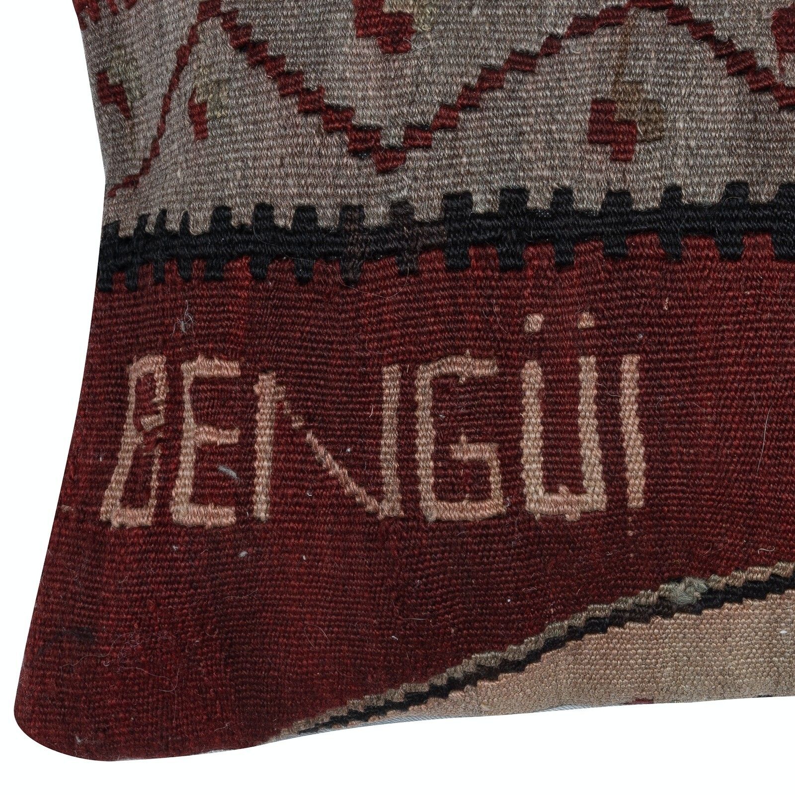 16"X24" Traditional Lumbar Pillow Cover. Handwoven Turkish Cushion Cover photo for sale