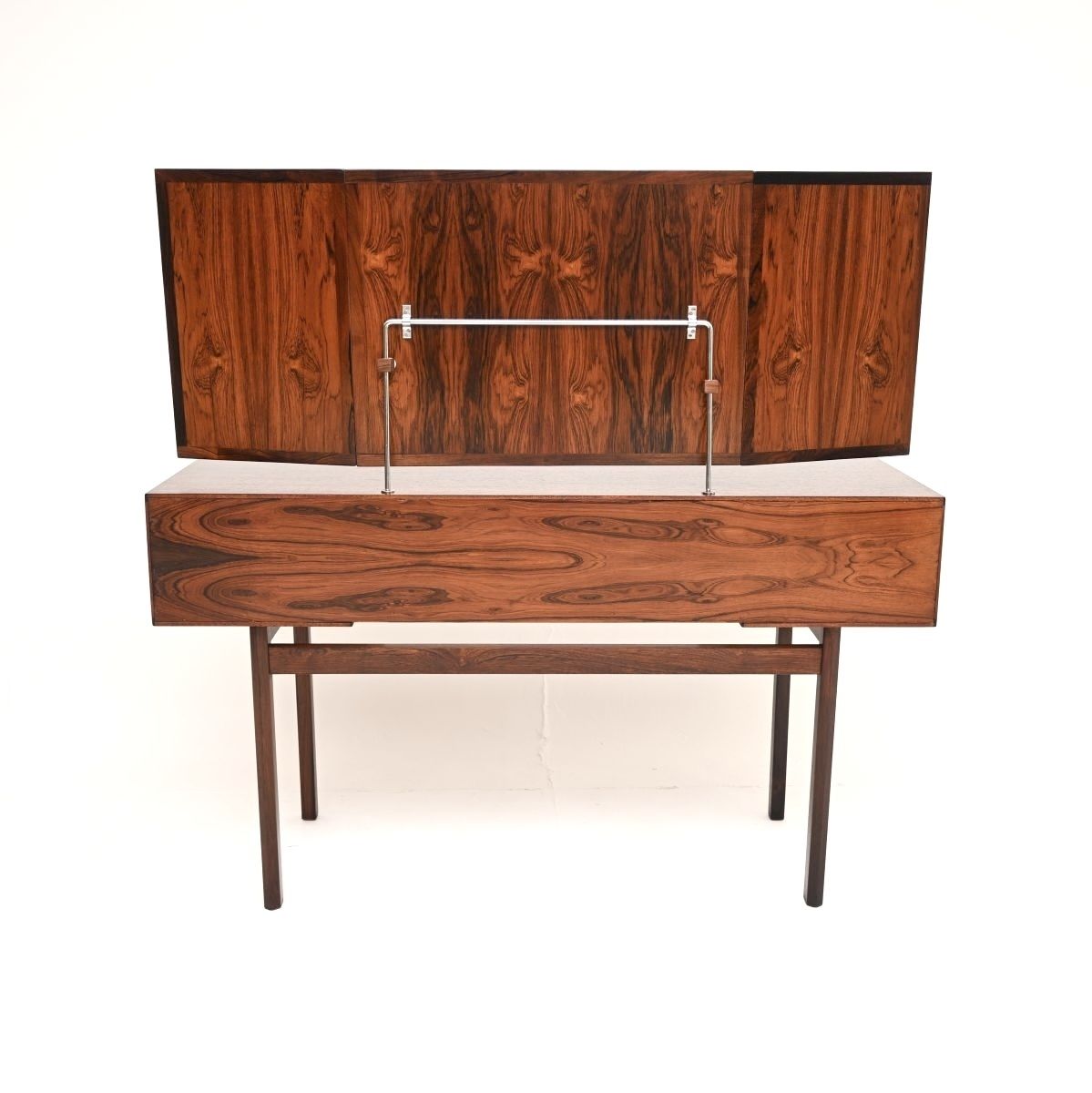 Danish Vintage Rosewood Dressing Table And Stool By Kai Kristiansen For Aksel Kjersgaard photo 5525.0