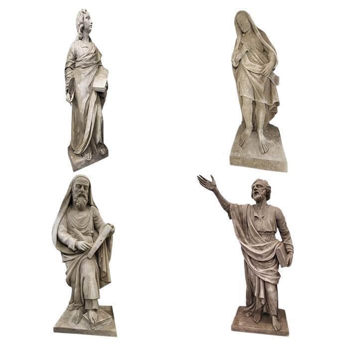 Statues Of The Four Evangelist 18th Century