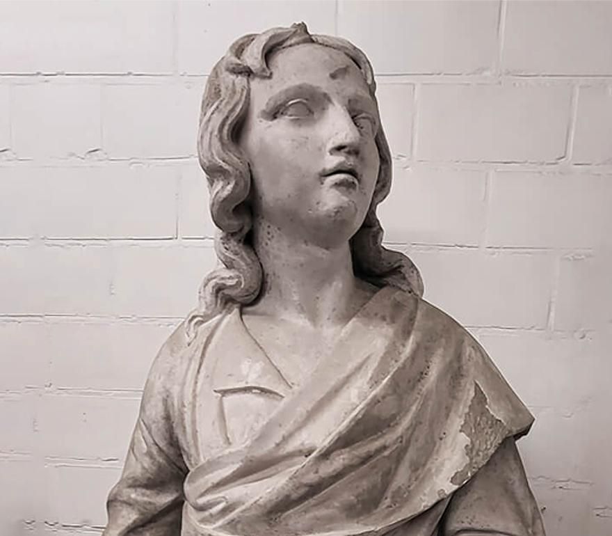 Statues Of The Four Evangelist 18th Century photo for sale