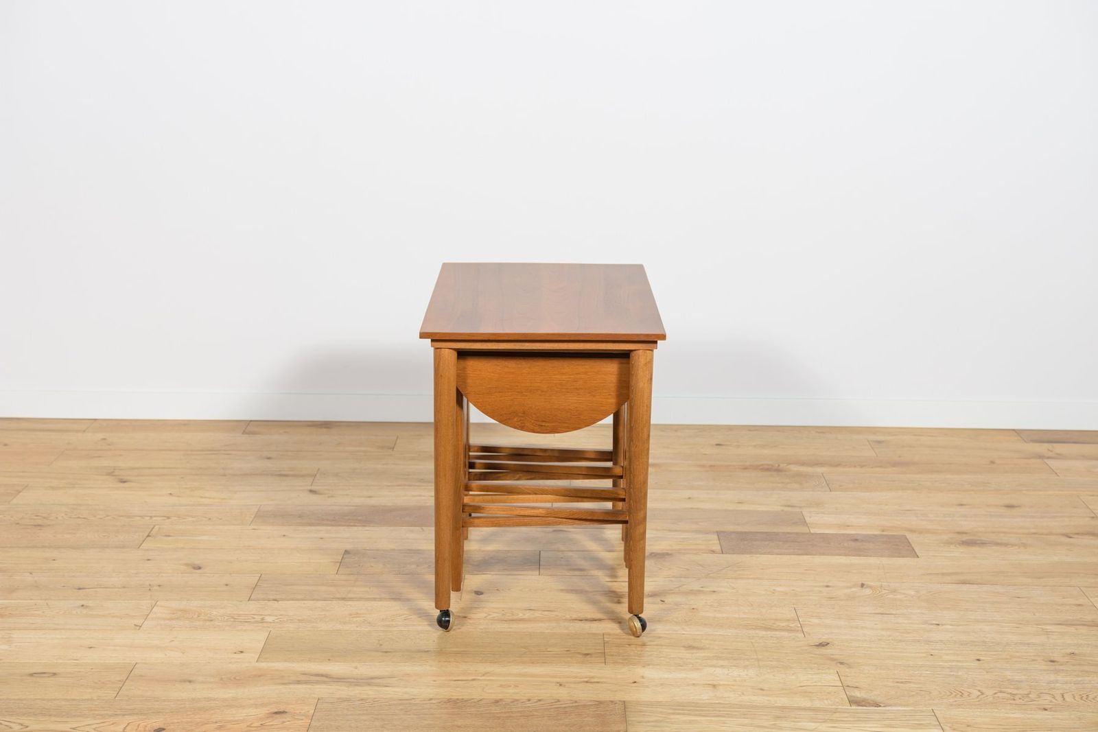 Mid Century Modern Danish Nesting Tables By Poul Hundevad For Novy Domov, Czechoslovakia, 1960s, Set Of 5 photo buy