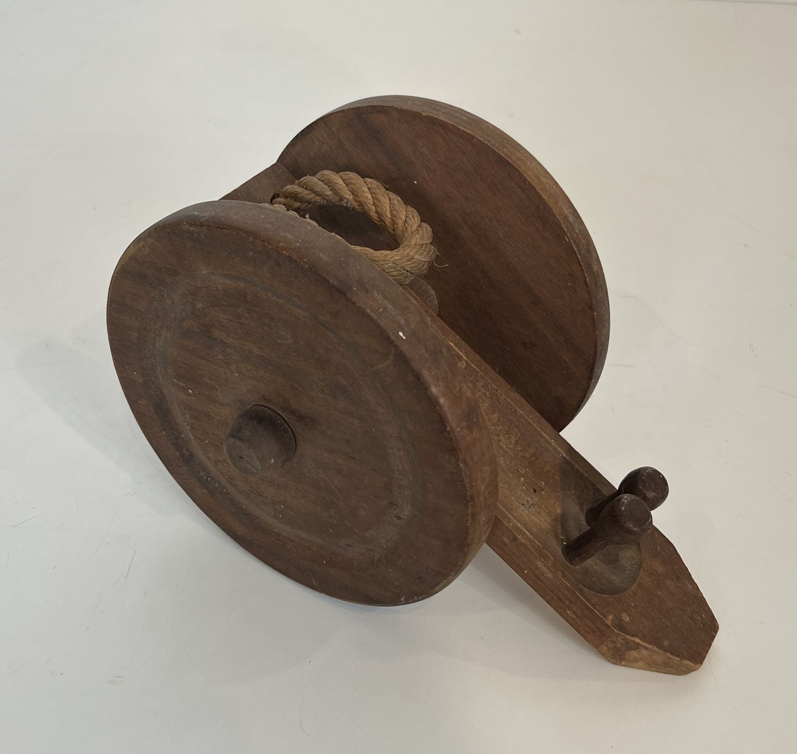 photo for sale Wooden And Rope Bottle Holder By Adrien Audoux And Frida Minet (Audoux Minet)