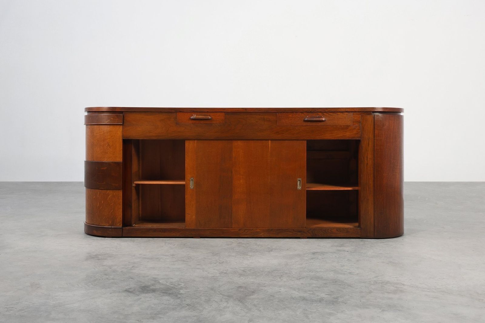 photo vinterior Art Deco Monumental Counter Attributed To De Coene, Belgium, 1920s
