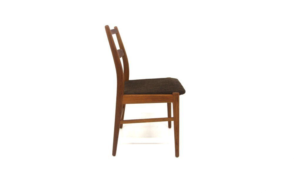 Scandinavian Teak And Oak Chairs, Sweden, 1960s, Set Of 4 photo furniture