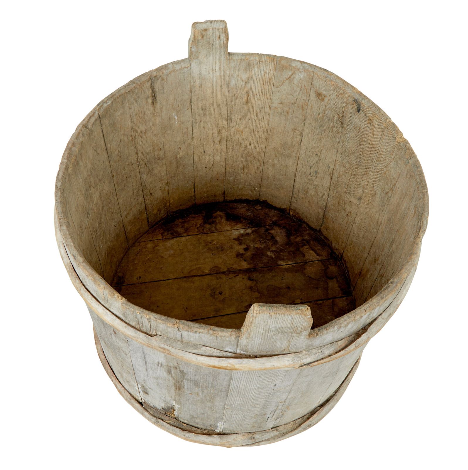 Large 19th Century Scandinavian Pine Storage Barrel photo for sale