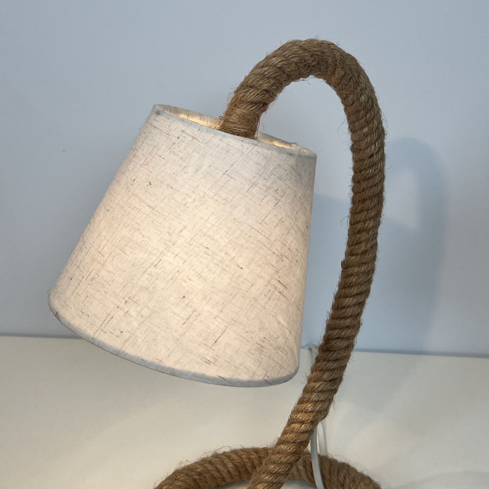 photo furniture Rope Lamp In The Style Of Adrien Audoux And Frida Minet (Audoux Minet)