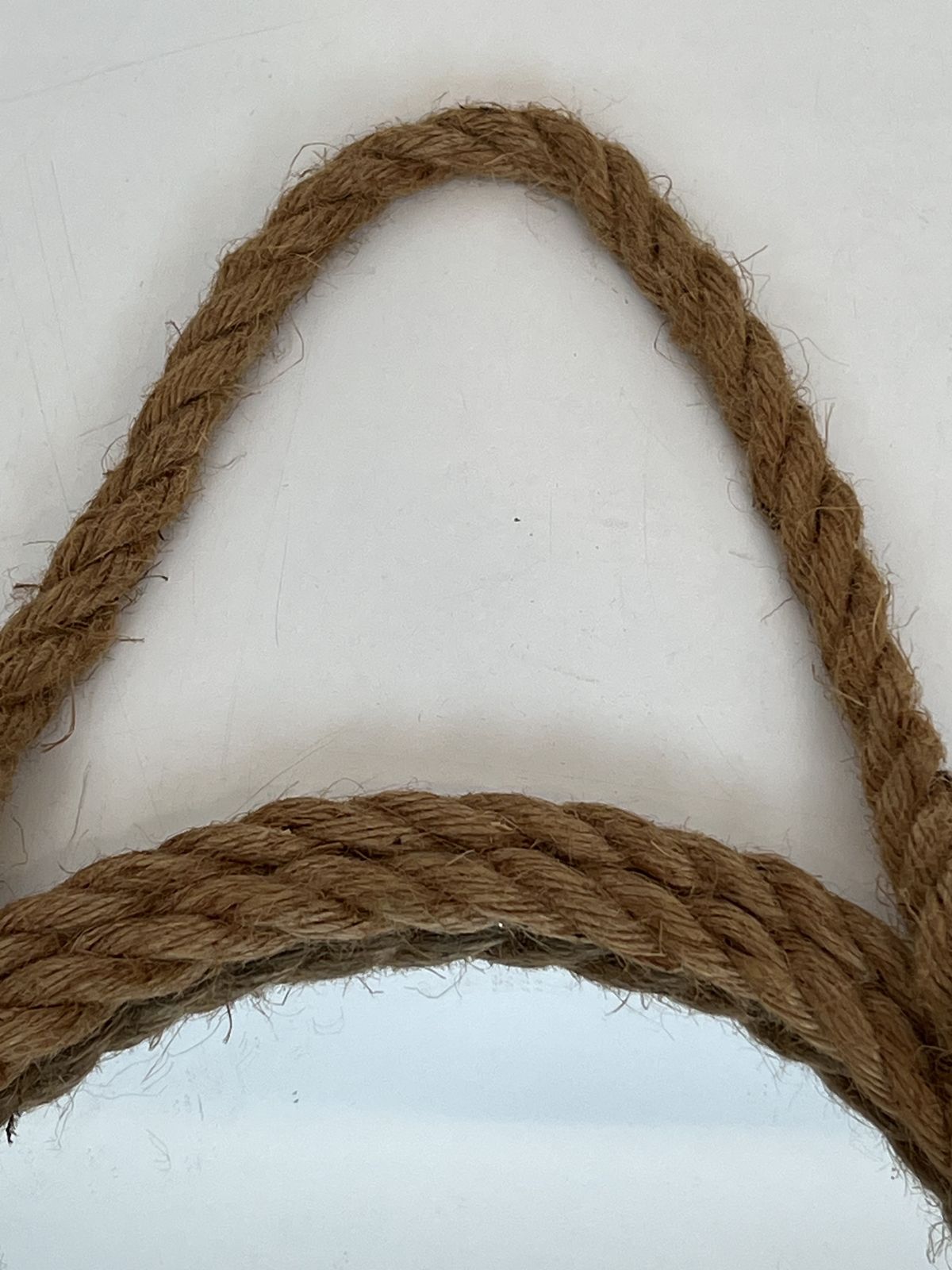 Round Rope Mirror In The Style Of Audoux Minet photo buy