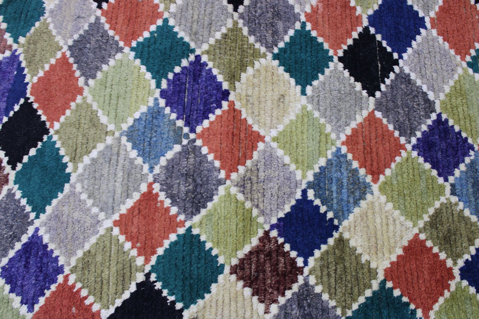 3x5 Hand Knotted Modern Gabbeh Multicolor Area Rug photo 238.0