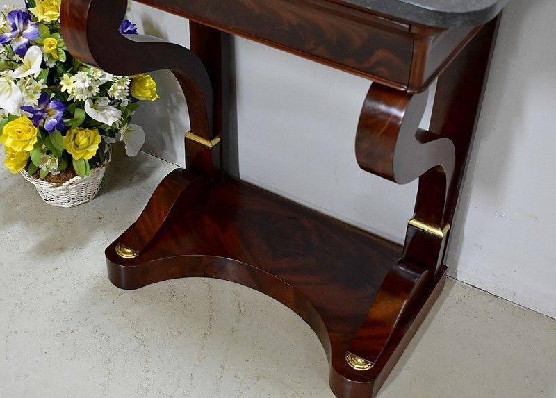 Furniture Rare Small Console Restoration, 19th photo
