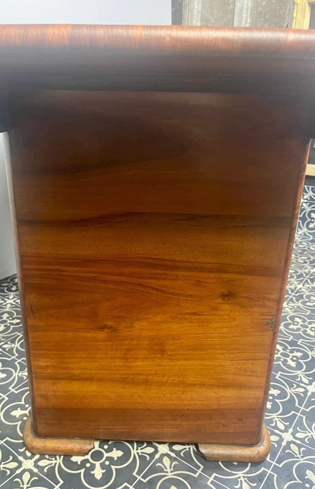 1930’s Vintage Art Deco Burr Walnut Dining Table, Period Furniture photo buy