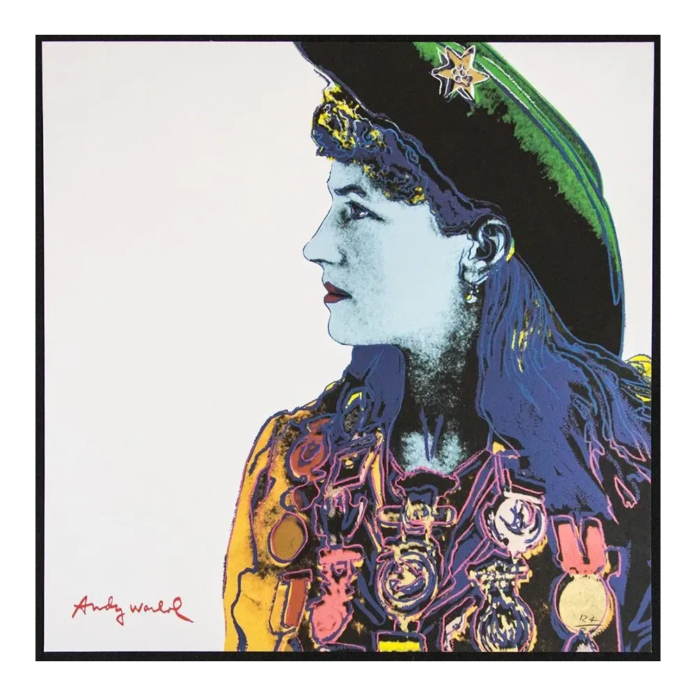 1986 Carnegie Museum Of Art After Andy Warhol "Annie Oakley" Lithograph