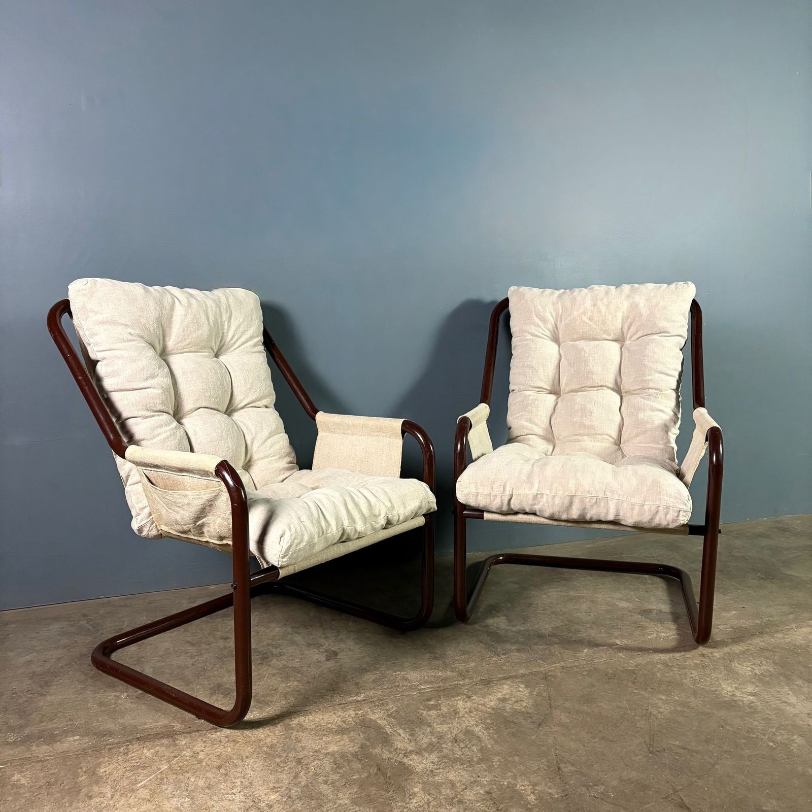 Danish 1970s Sling Lounge Chair Mid Century Retro Mcm photo buy