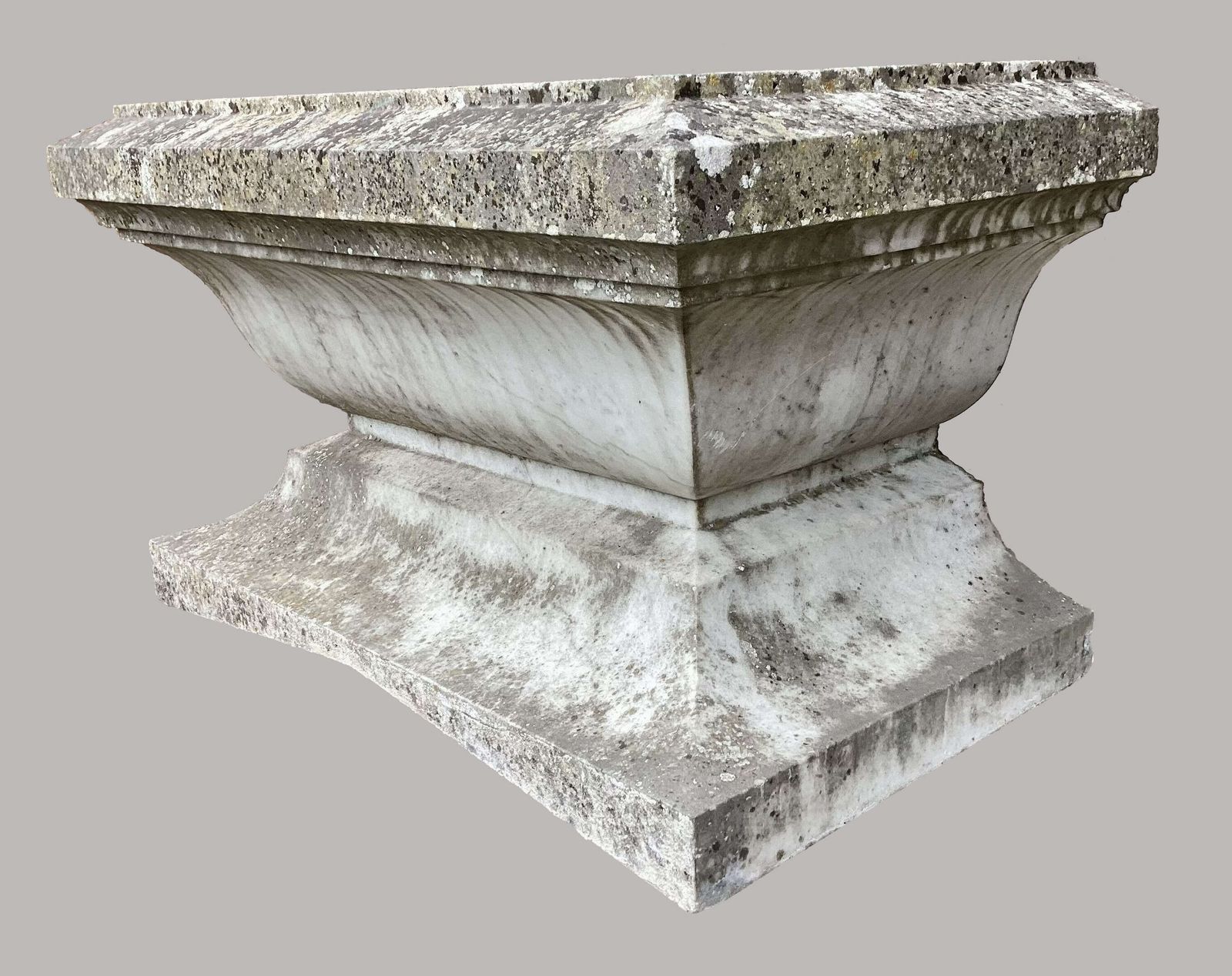 Late C18th Neo Classical 'Carrara' Marble Cistern photo furniture