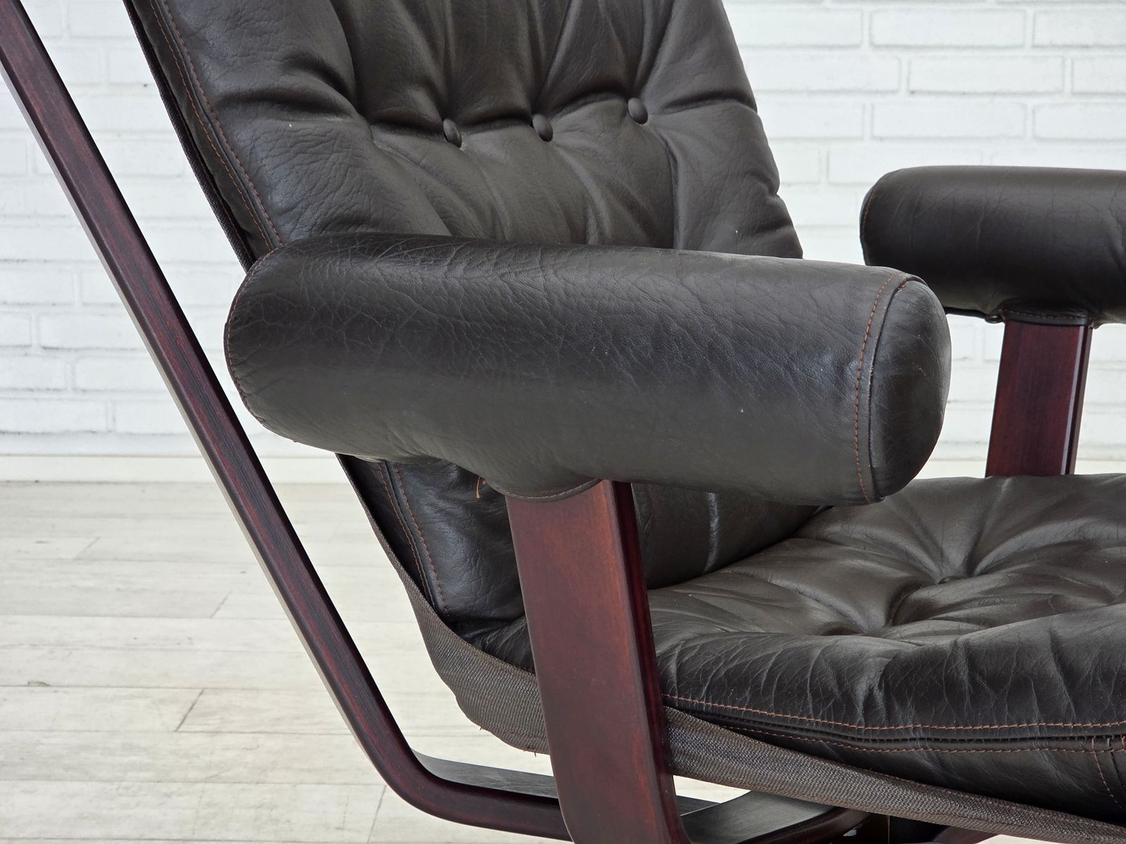 1970s, Norwegian Design By Sigurd Ressel, Lounge Chair Model "Falcon". photo for sale