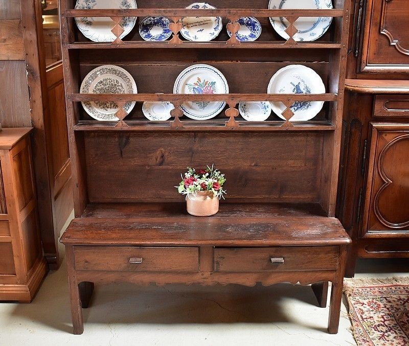 Breton Dresser Chest In Middle 19th Oak photo for sale