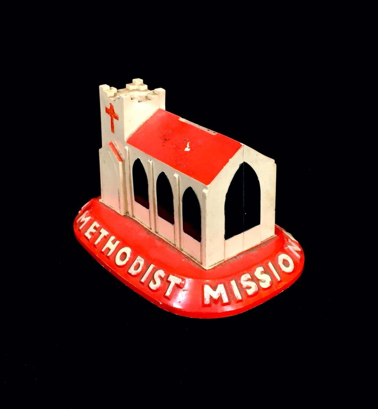 Antique Methodist Church Missionary Society Box / Collection / Offering C.1950 photo for sale