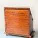 photo furniture Antique Mahogany Stationery Cabinet – Georgian Desk Letter Box With Drawer, 19th Century