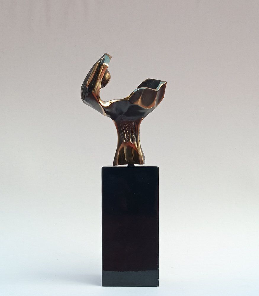 Aluminum & Bronze Sculpture In The Air Of His Flight By José Lucas, 2000 photo furniture