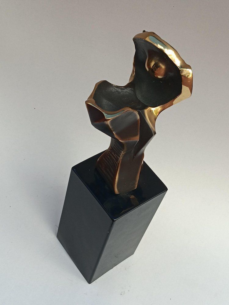 Aluminum & Bronze Sculpture In The Air Of His Flight By José Lucas, 2000 photo 444.0