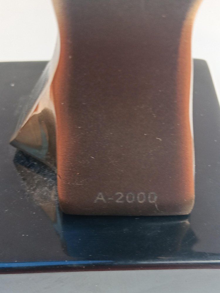 Aluminum & Bronze Sculpture In The Air Of His Flight By José Lucas, 2000 photo buy