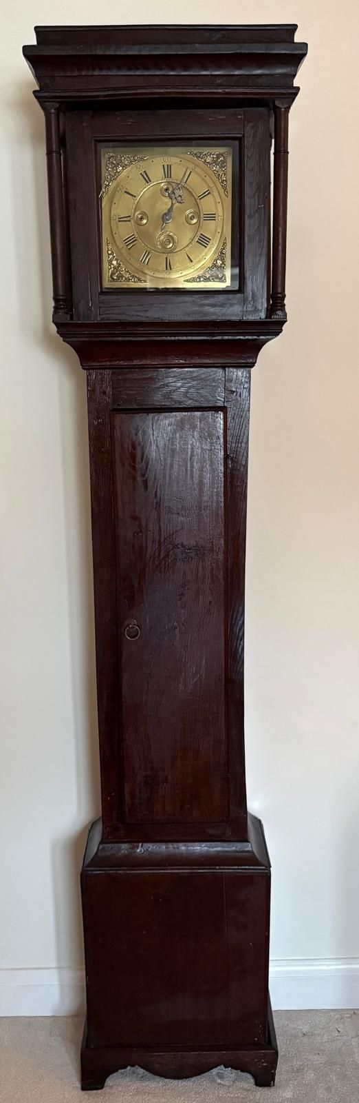 Late 18th Century German Longcase Clock With Calendar Complication, C.1790–1825 (220 Cm) photo 499.9
