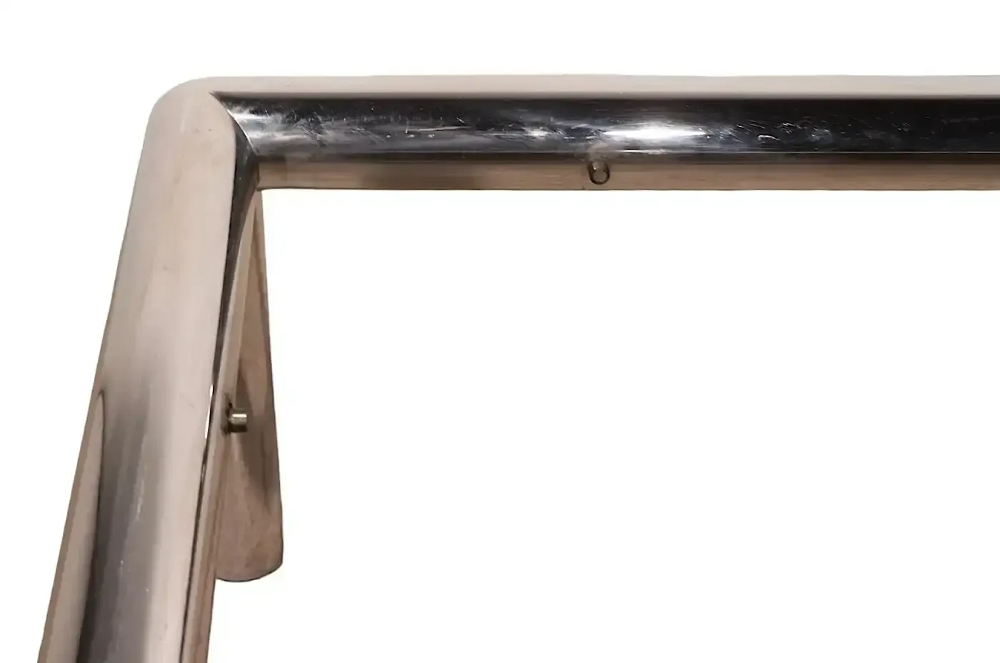 1970s, Italian, Designed By John Mascheroni For Vecta, Each With An Inset Glass Top, On A Tubular Chrome Frame photo vinterior