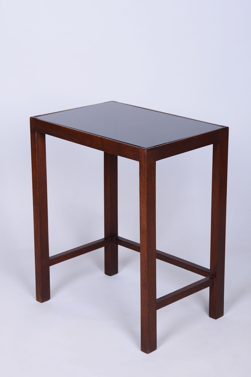 Restored Art Deco Side Table, By J. Halabala For Up Závody, Beech, Czech, 1930s
