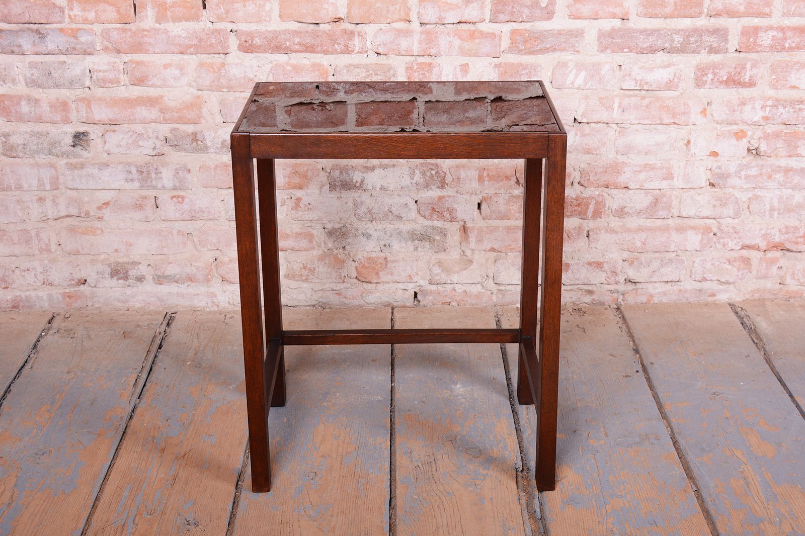 Restored Art Deco Side Table, By J. Halabala For Up Závody, Beech, Czech, 1930s photo for sale
