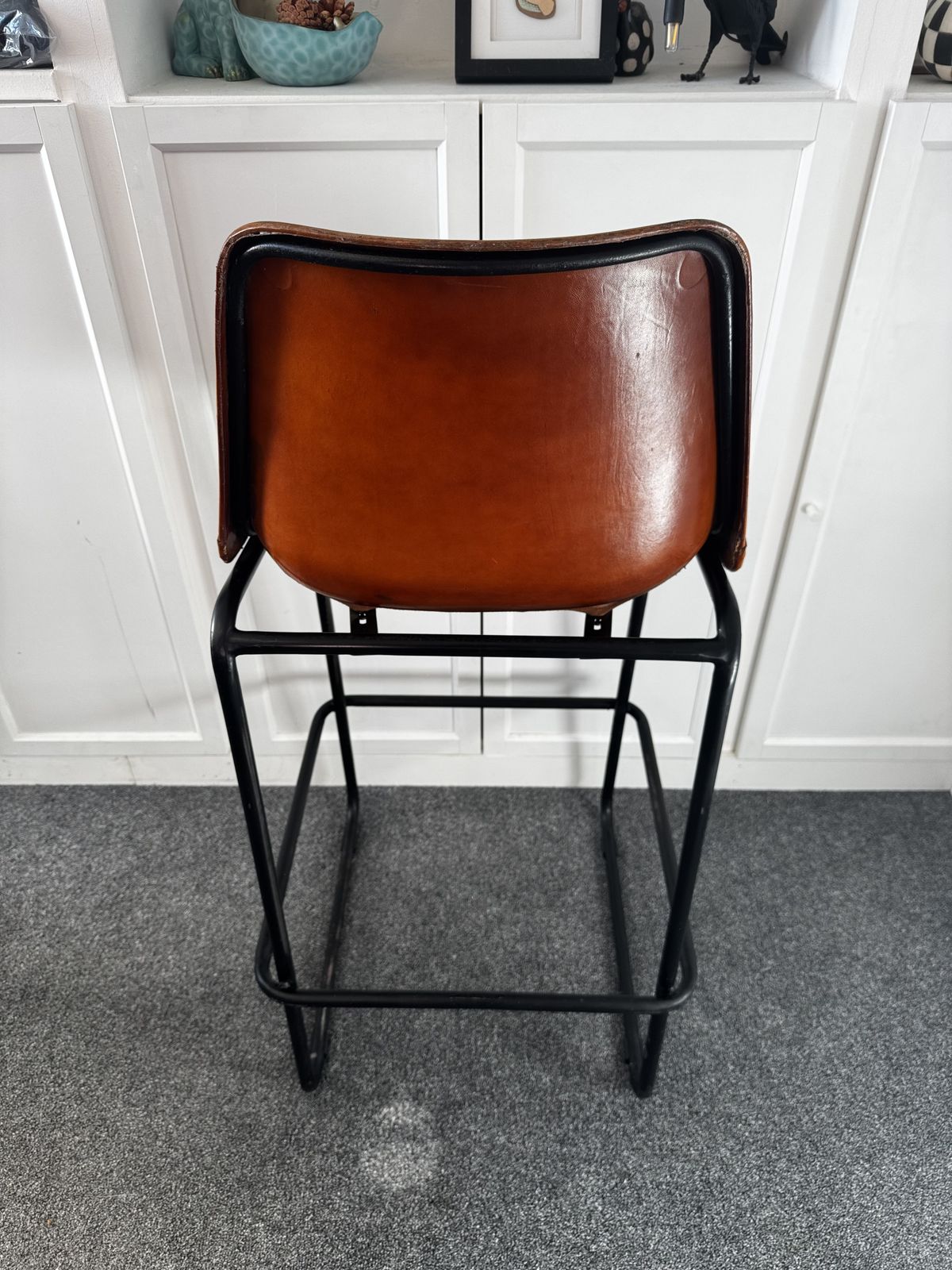 Vintage Bar Stools 72cm Seat – Original Patina – Set Of 4 photo buy