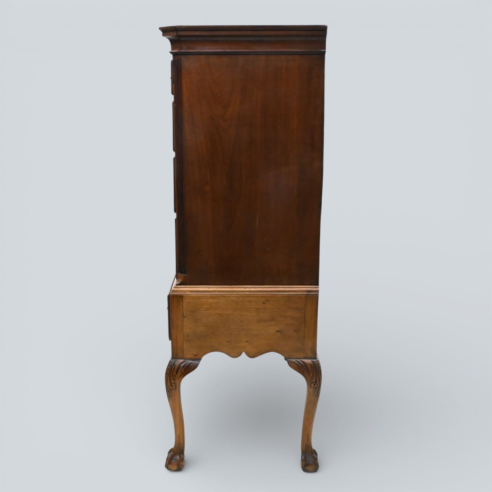 English Georgian Raised Chest Of Drawers Mahogany Cabriole Legs Free Delivery* photo for sale