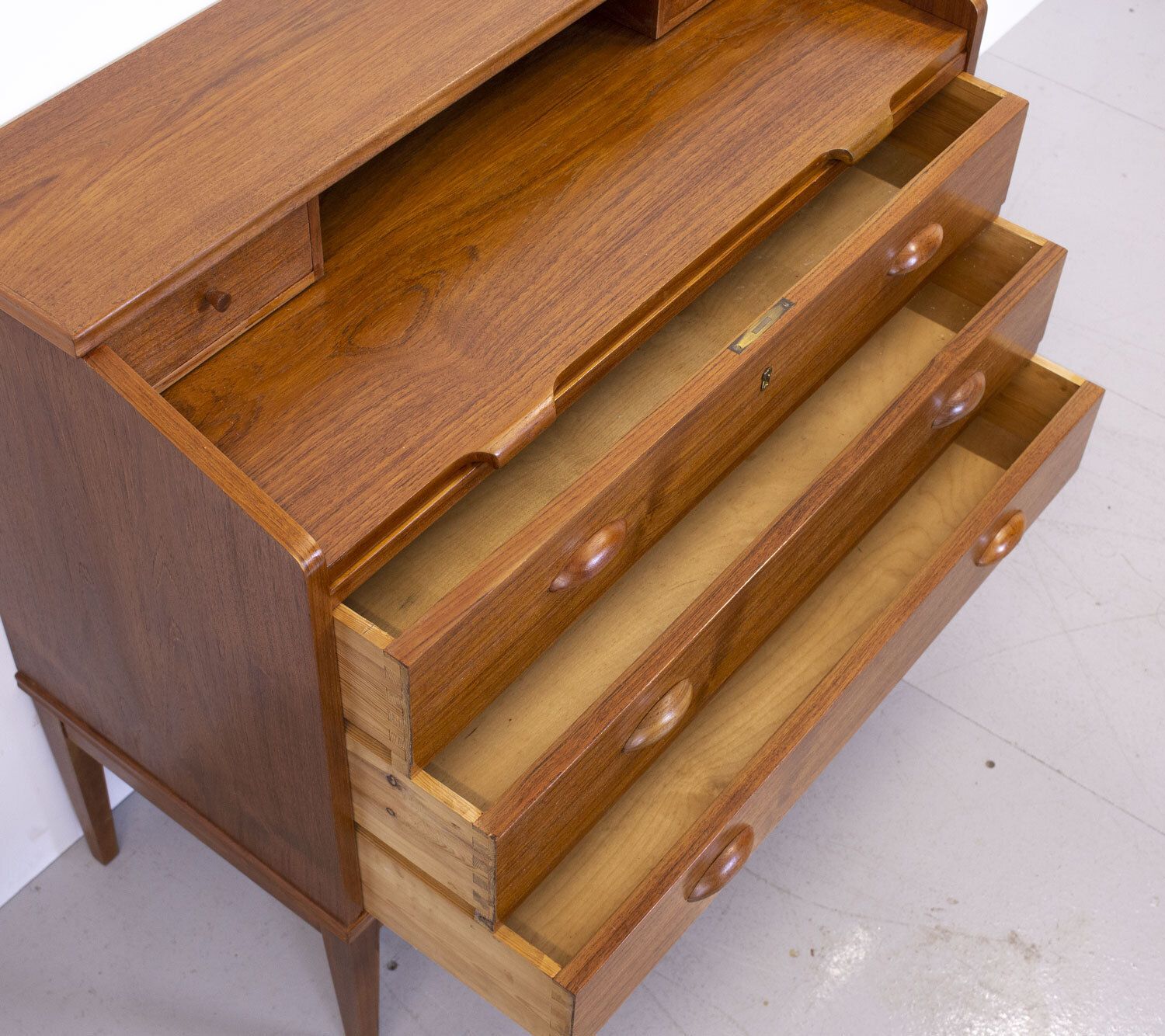 Danish Teak Bureau By Riis Antonsen photo Furniture
