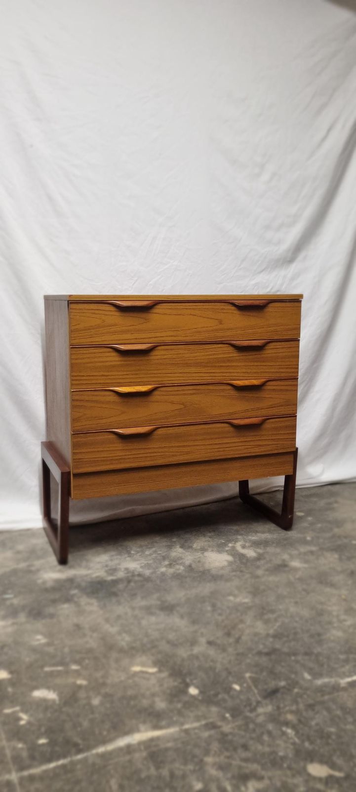 Pair Of Europa Mid Century Modern Chest Of Drawers. photo Furniture