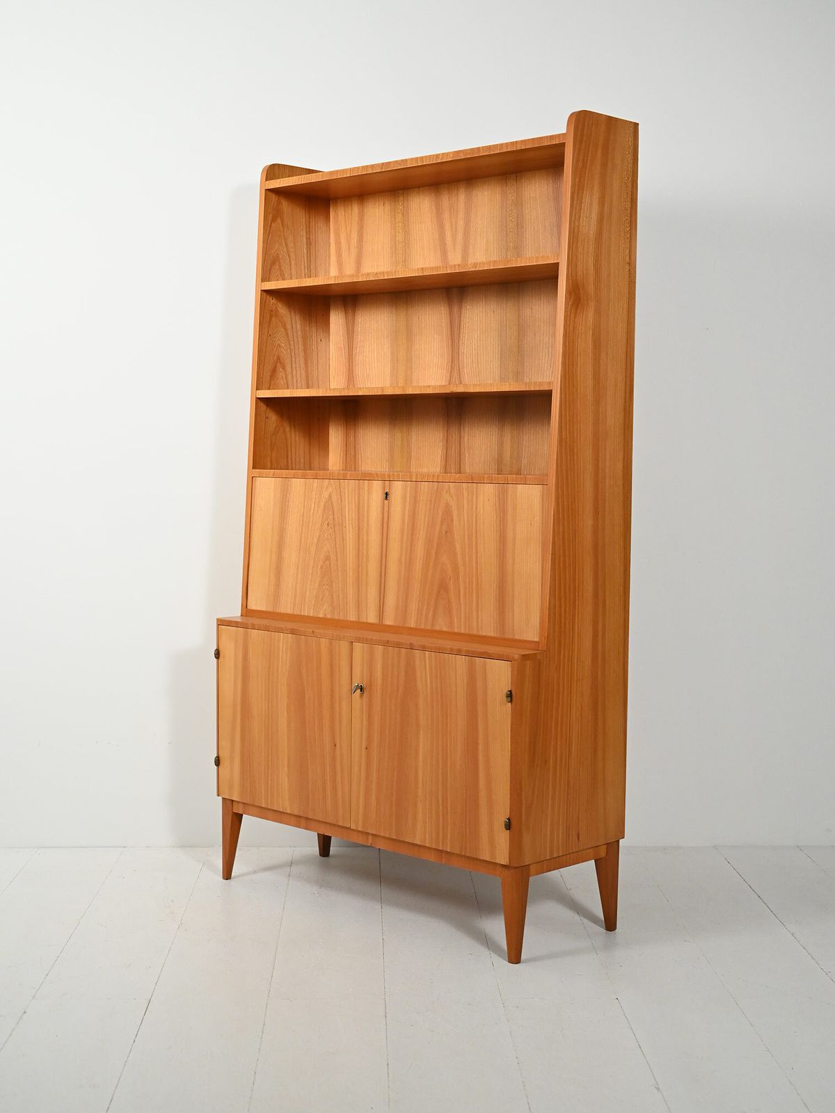 Scandinavian Elm Bookcase From The 1930s And 1940s photo vinterior