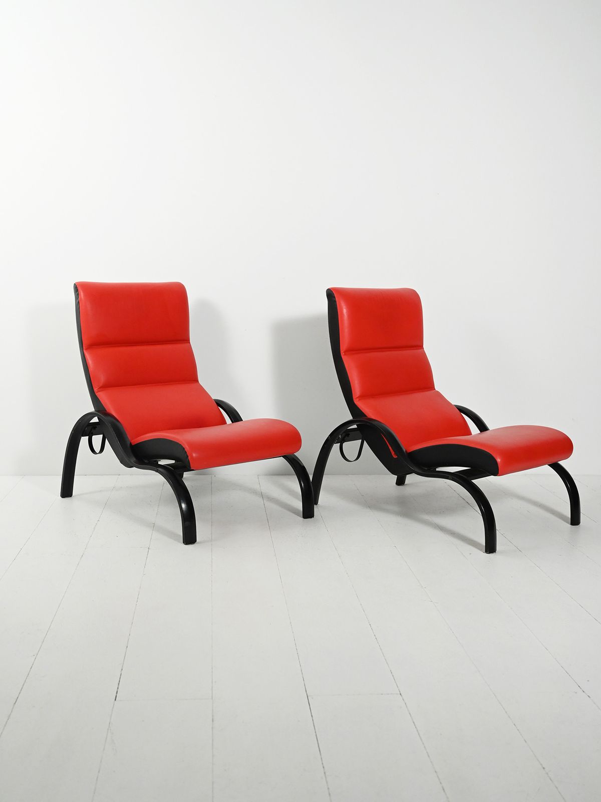 Pair Of “Klovni” Armchairs By Markku Pakkanen photo Furniture