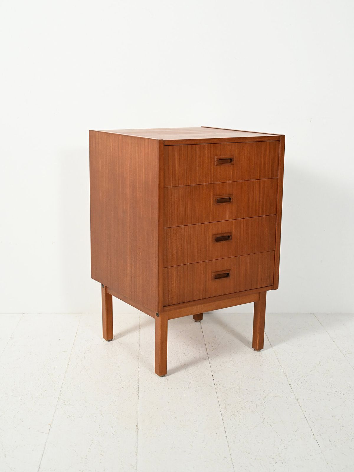 Scandinavian Rationalist Chest Of Drawers In Mahogany photo for sale