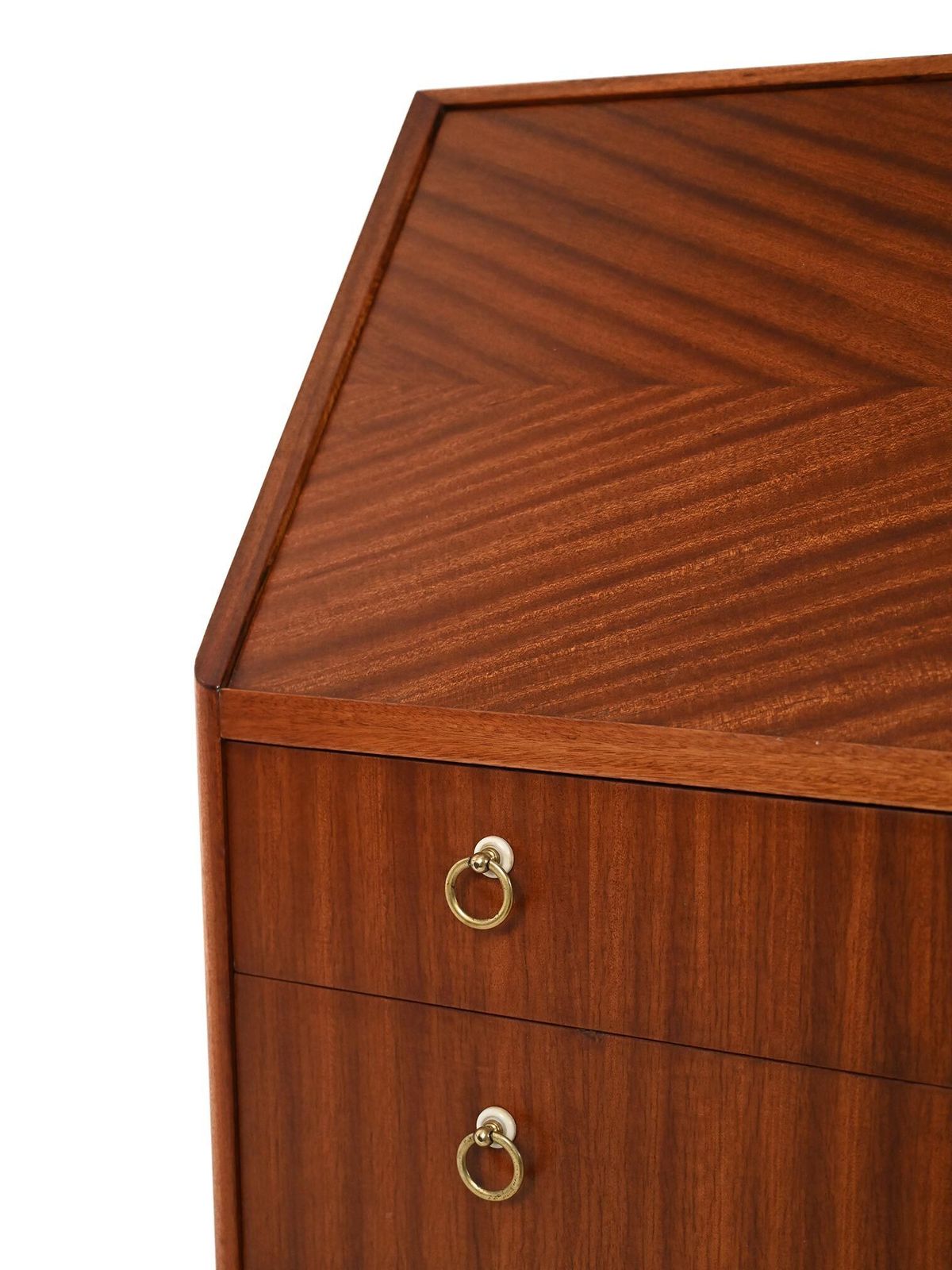 Scandinavian Mahogany Secretary From The 1950s photo buy