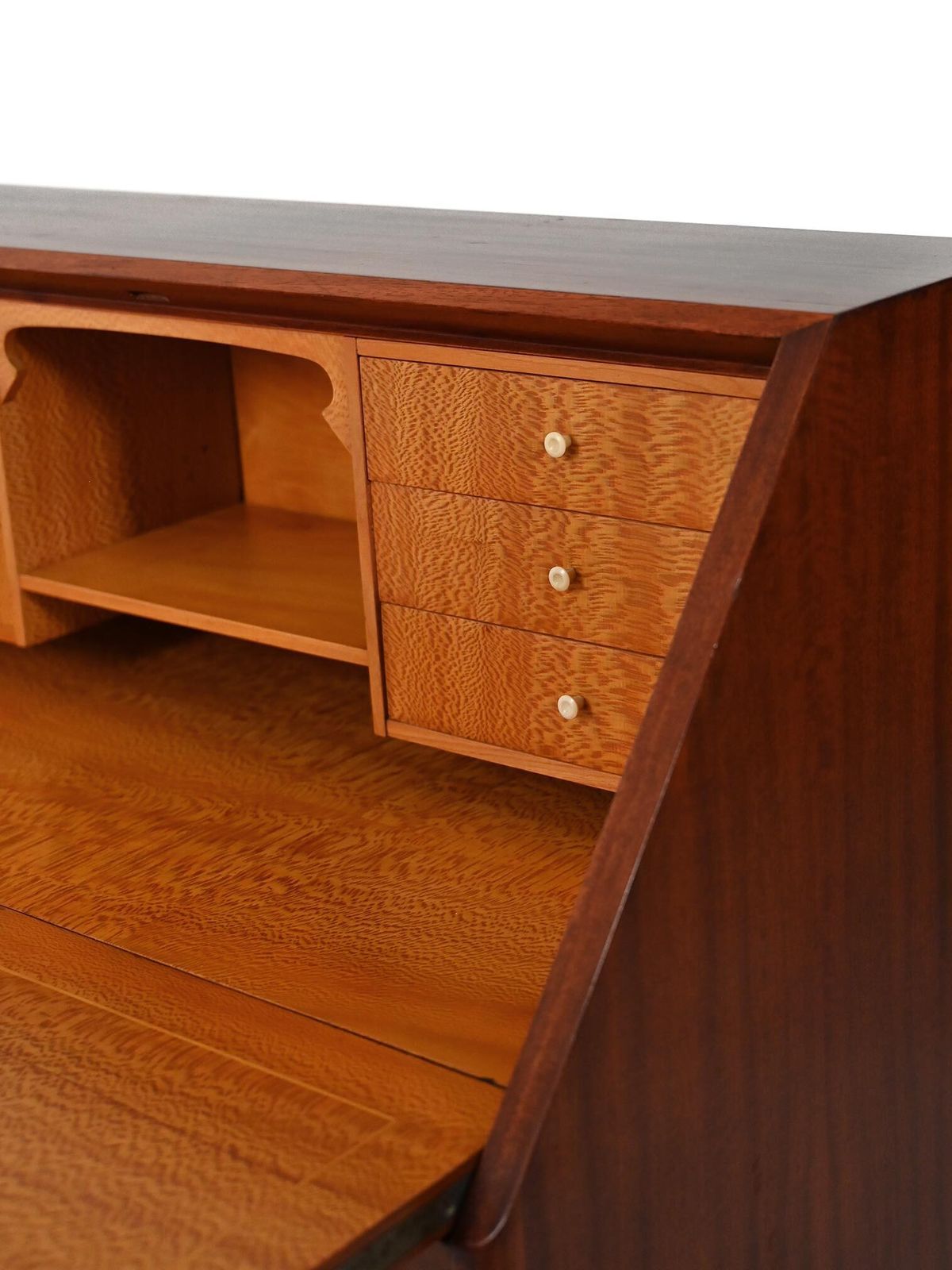 photo furniture Scandinavian Mahogany Secretary From The 1950s
