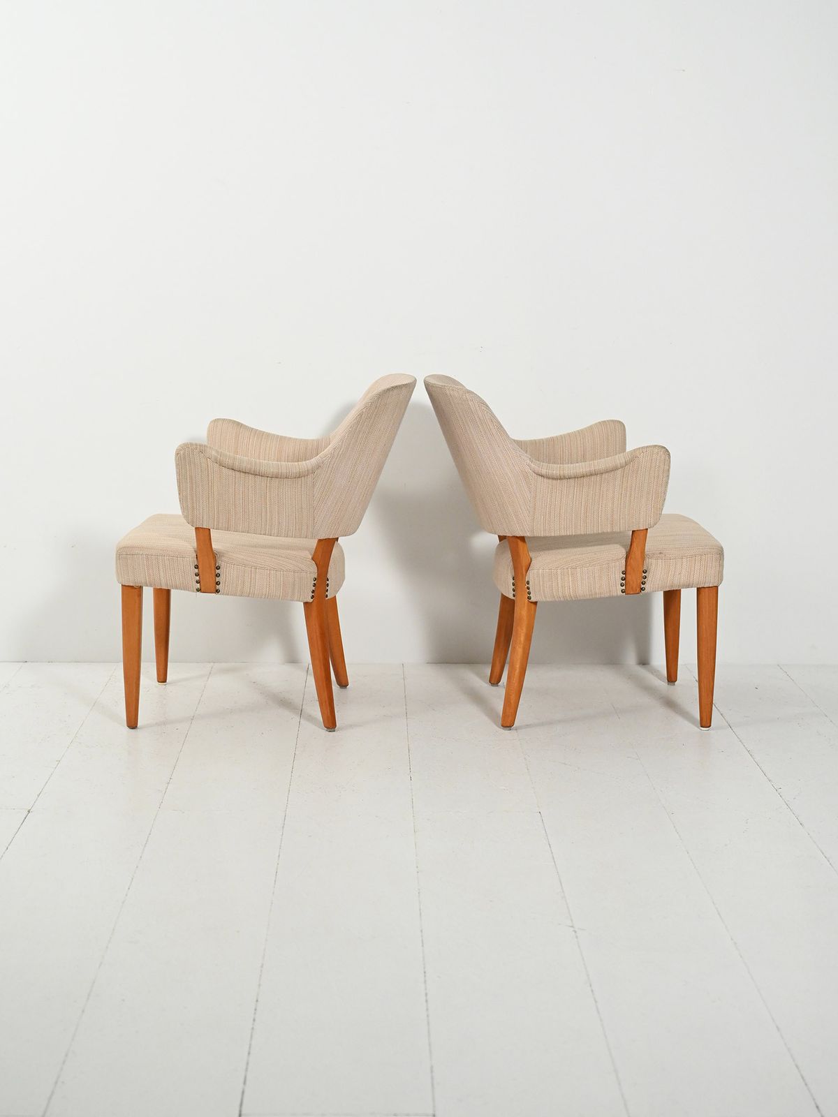 Pair Of “Lata Greven” Armchairs By Carl Malmsten