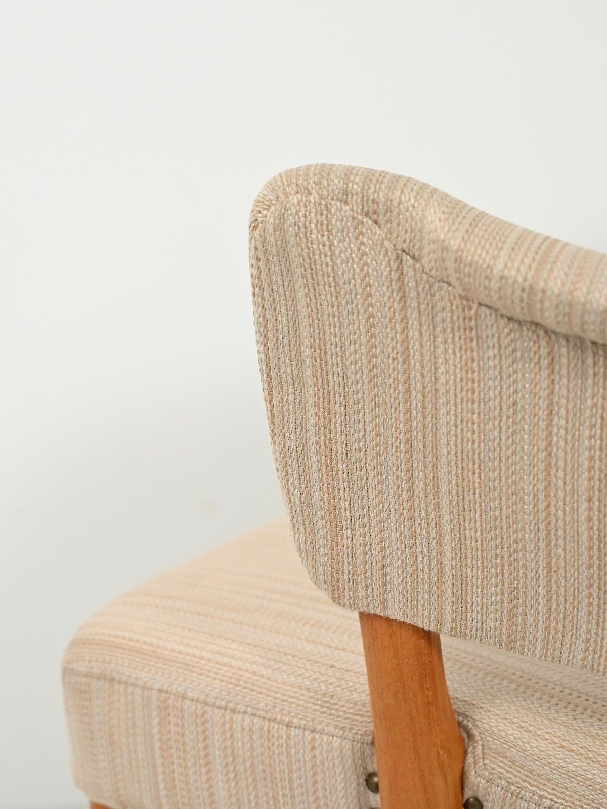 Pair Of “Lata Greven” Armchairs By Carl Malmsten photo vintage