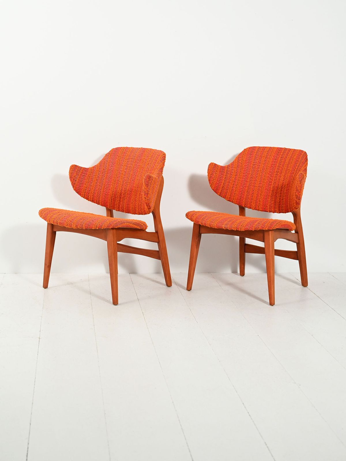 Pair Of Armchairs Model “306” By Jens Hjorth photo for sale