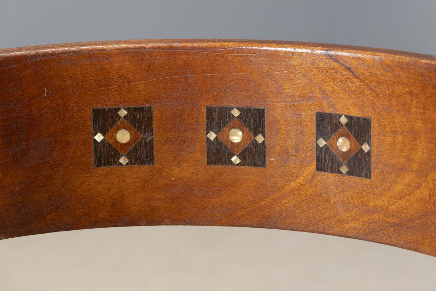 Fauteuil, Midden Europa, Begin 20e Eeuw, Met Ingelegde Rugleuning photo for sale