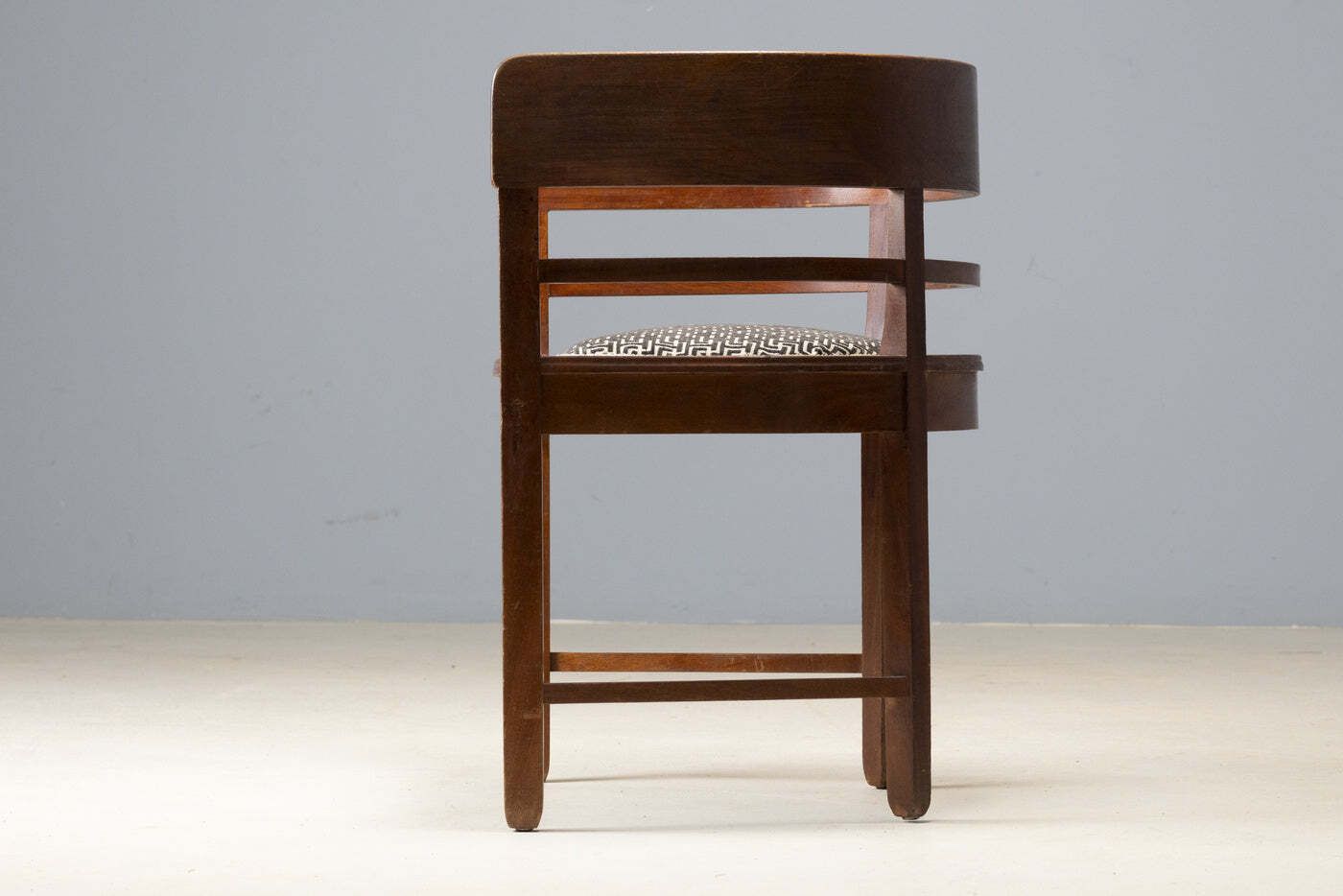 photo for sale Early 20th Century Central European Armchair With Inlaid Backrest
