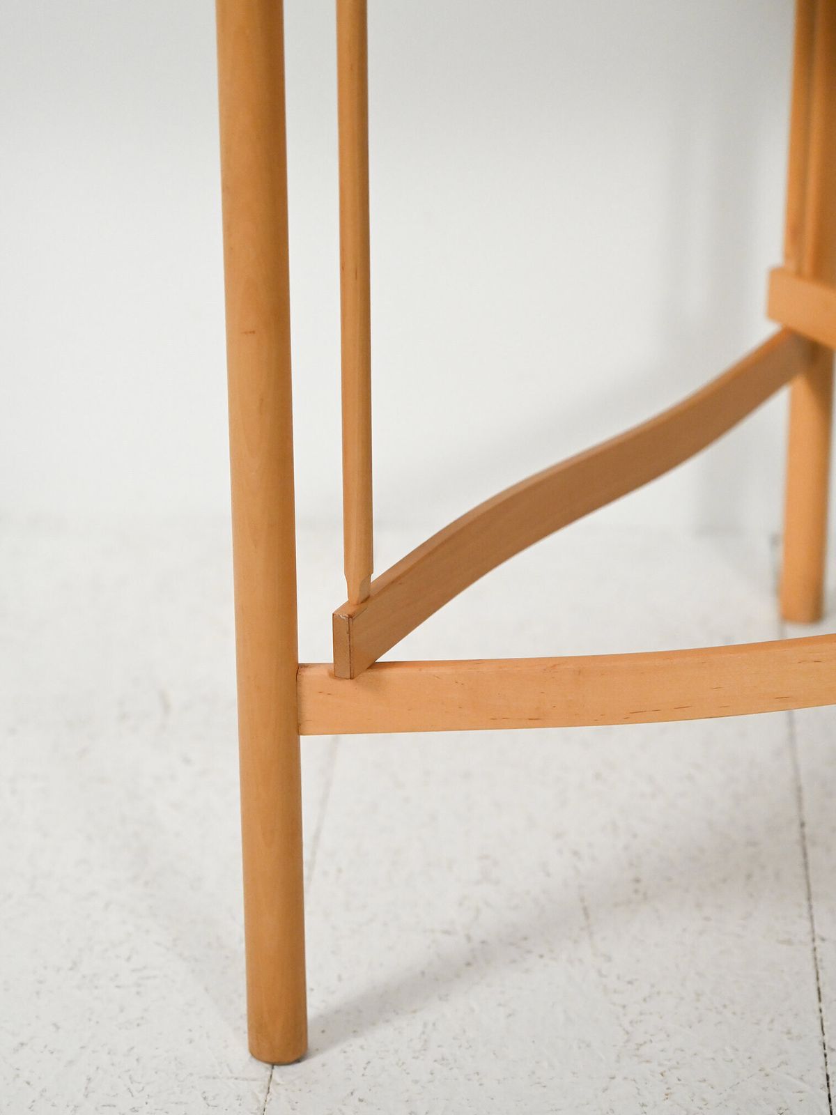 Round Scandinavian Birch Coffee Table By Karl Andersson & Söner photo buy