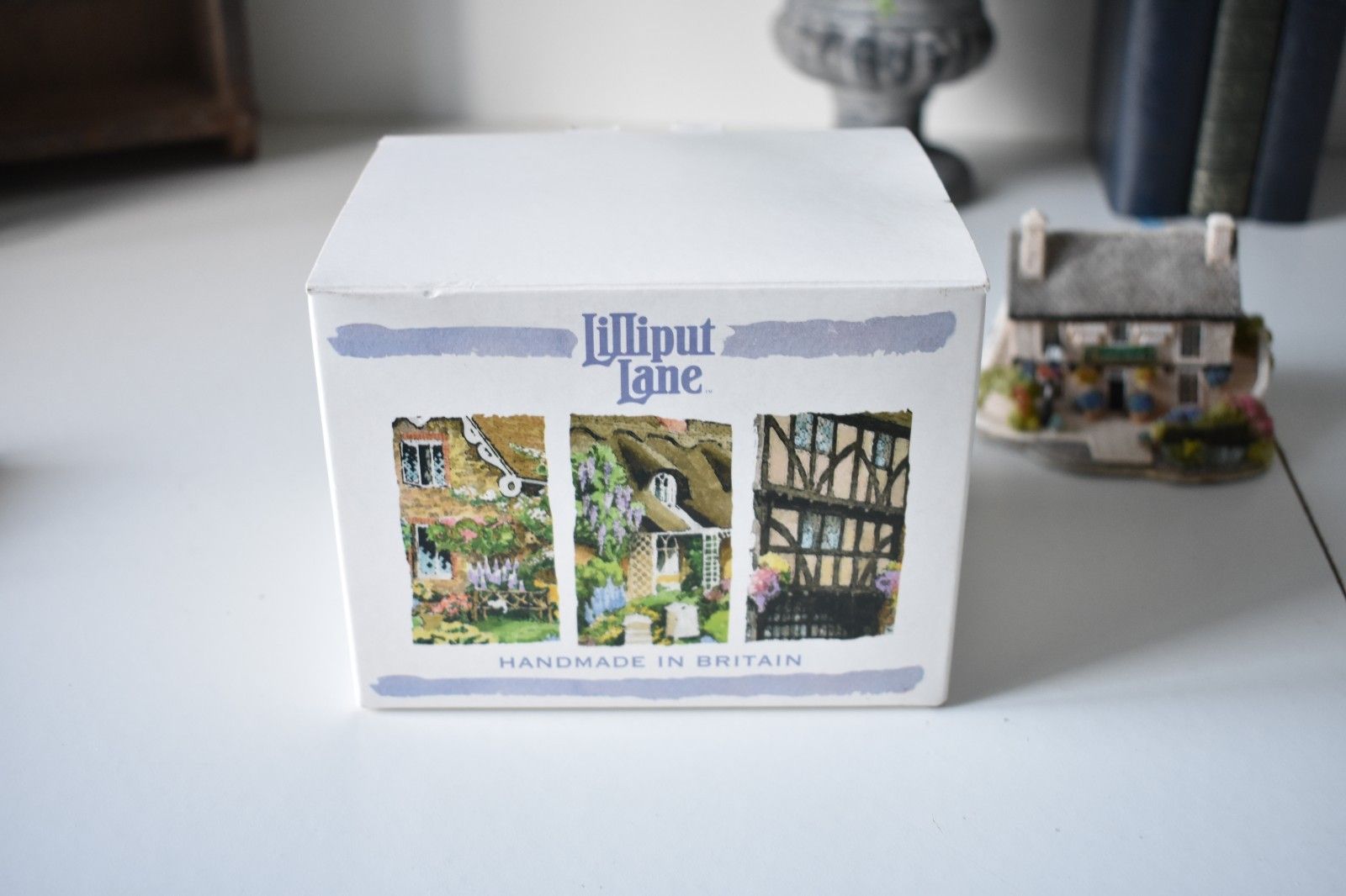 Lilliput Lane The Crooked House L3001 The British Collection Boxed And Deeds photo vinterior