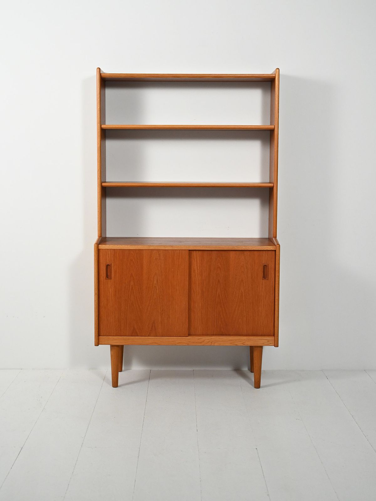 Scandinavian Teak Bookcase From The 1960s With Storage Space photo furniture